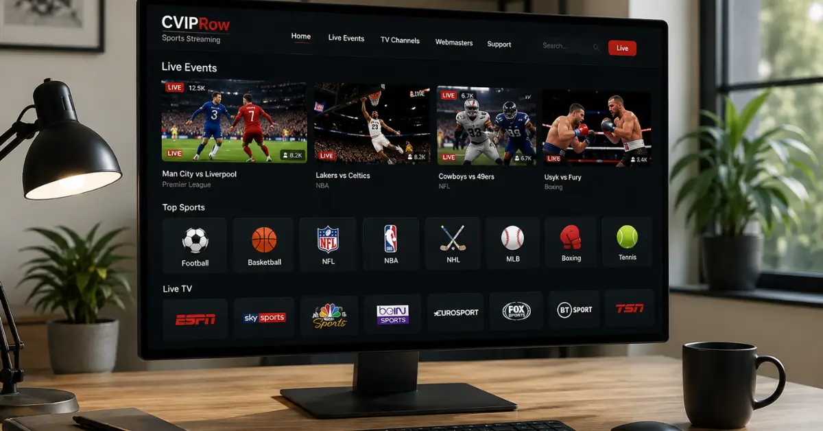 CVIPRow: Complete Guide to Sports Streaming Platform 2026 -brightmagzine/